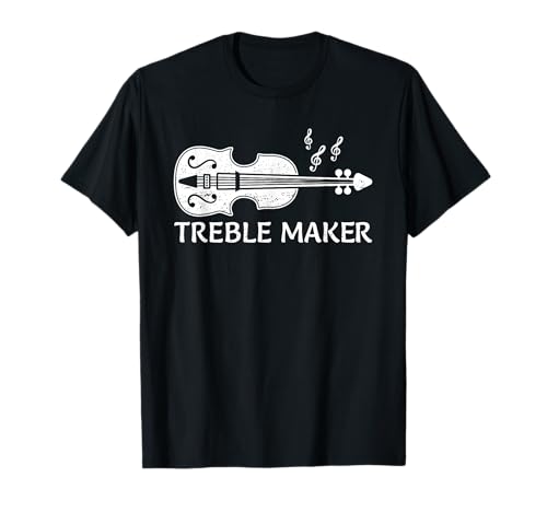 Cool Violin Player Art for Men Women Violinist Viola Lover T-Shirt