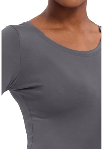 Image of Healing Hands Underscrub Long Sleeve Women Knits Scrub Tops | Soft Cotton Blend Knit, Breathable Stretch Comfort, Machine Wash, Easy Care Fabric, Ideal For Layering Under Scrubs