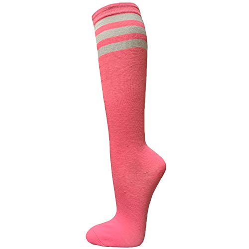 Image of SocksKnee Women Multi-Pack Colorful Variety Design Assorted Activewear Knee-High Stocking Socks, 9-11