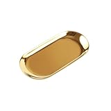 iplusmile Plateau Acier Inoxydable Doré Petit Format Plateau Instrument Professionnel Ré...