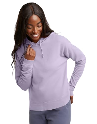 Hanes Women's Originals Garment Dyed Hoodie, Hooded Sweatshirt, Vintage Washed Pullover