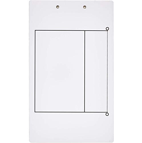 Murray Sporting Goods Dry Erase Double-Sided Volleyball Coaches Clipboard #TOP3