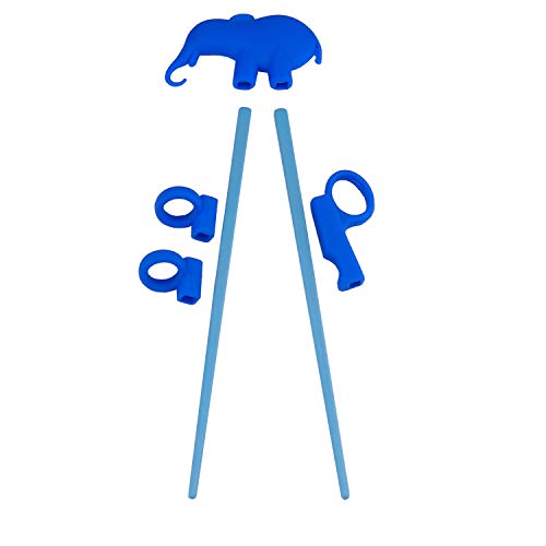 Plum Garden 4 pcs Learning Chopstick Helper, Children's Training Chopsticks, Animals Chopsticks for Childrens Beginners