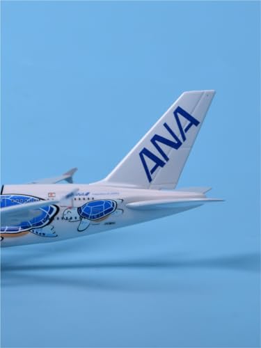 Modelo de avión Ana A380 Flying Turtle réplica compacta de 18 cm para vitrinas 3