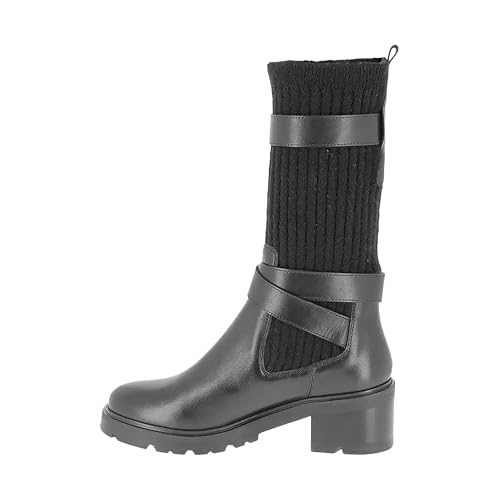 Bottines Les Tropéziennes Zadiva en cuir noir pour femme