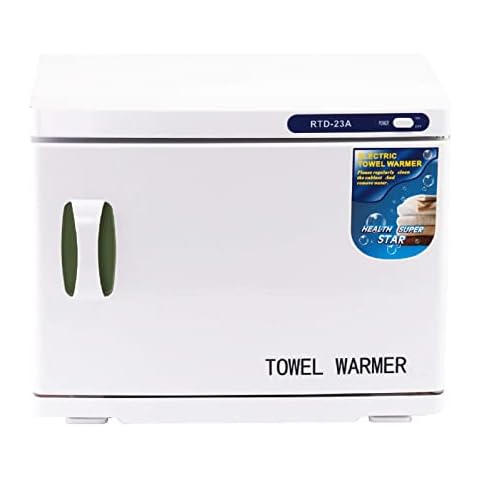 Trintion 23L Towel Warmer UV Sterilization Hot Heater Cabinet for Home Bathroom Office Spa Cover