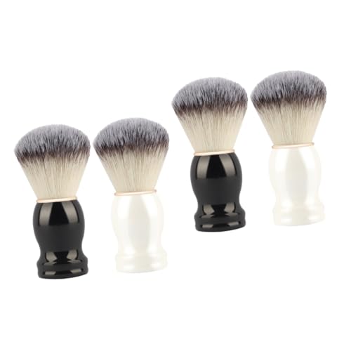 HAPINARY 2sets Beard Comfortable Shaving Men Multipurpose Shave Brush Soap Salon Razor Men 2pcs*2