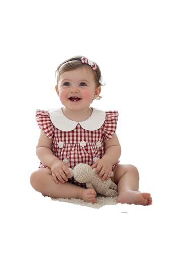 Image of The Root And Craft Newborn Baby Girl Photoshoot Dress - Romper & Head Band Clothing Set for Baby Girls |Adorable Photoshoot Prop|Rompers for New Born Baby(0-12 month)