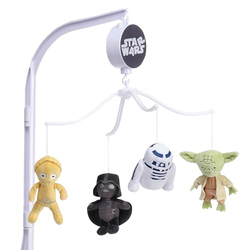 Image of Lambs & Ivy Star Wars Classic Musical Baby Crib Mobile Soother Toy