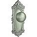 Grandeur Grande Victorian Plate with Fifth Avenue Knob