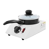 MEHOOSPVN Elektrisches Schokofondue 40W Schokoladen Temperiergerät Verstellbarer 30-85°C...