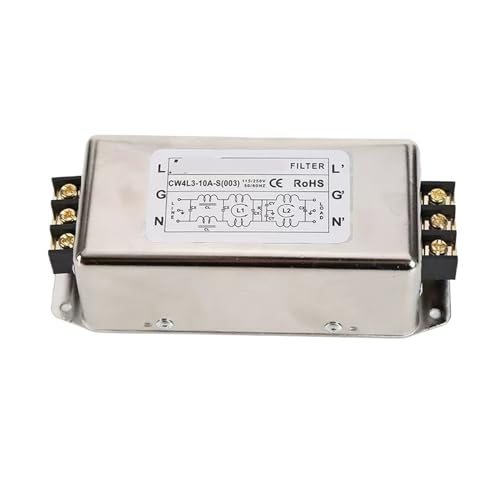 Filtre d'alimentation anti-interférence CW4L3 220V à triple étage
