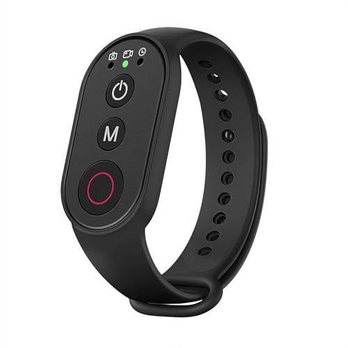 DIANX For DJI Osmo Action 6/5/4/3/Osmo 360�p Bluetooth�����R�� �T�C�Y�����\ �V���R�� �E�F�A���u��BT�����R�� �ő勗��50m �R���p�N�g�Ōy�� ���B�� �A�N�V�����J�����p�A�N�Z�T���[