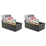 Avec son design léger, simple et moderne, elle s’intègre bien dans votre salon et prend place dans la plupart des tiroirs et armoires. Place pour environ 80 pochettes DVD, CD et Blu-ray simples avec jaquette/livret et disque