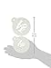 Designer Stencils LOVE Sculpture Cookie Stencil Set, Beige/Semi-Transparent