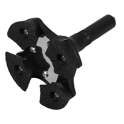 BUTIFULSIC Crutch Pads Foot Pad Cane Accessories Stable Tips for Canes Trekking Pole Tips Stable Cane Tips Stable Tips for Walking Sticks Crutches Accessories Crutch Tips Plastic Black