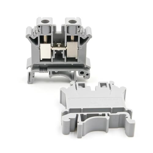 Bornas para riel DIN UK 10N soluciona caidas de tension en cableados electricos 76A