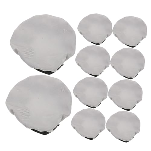 Gatuida 10 Pezzi Copri Padiglioni Cuffie Elastici Lavabili Protezione Antipolvere Traspirante in Cotone Copertura per Cuffie Over-ear Adatti per Allenamento Gaming e Viaggi