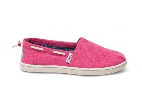 TOMS Earthwise Cranberry Bimini Youth Vegan Classics 012090C13-CRANB