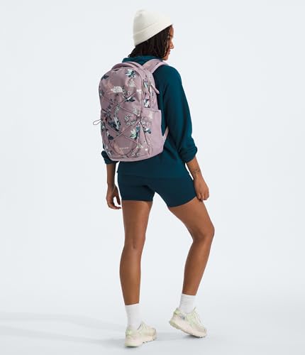 Image of The North Face Women's Every Day Jester Laptop Backpack, Ashen Purple Leaf Toss Print, One Size