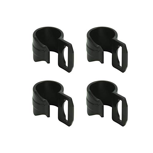 Innenzelthaken 20-25mm mit Schlitz 4 Stück Zeltclip schwarz