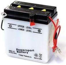 Technical Precision Replacement for Battery 6N6-1C Power Sport Battery