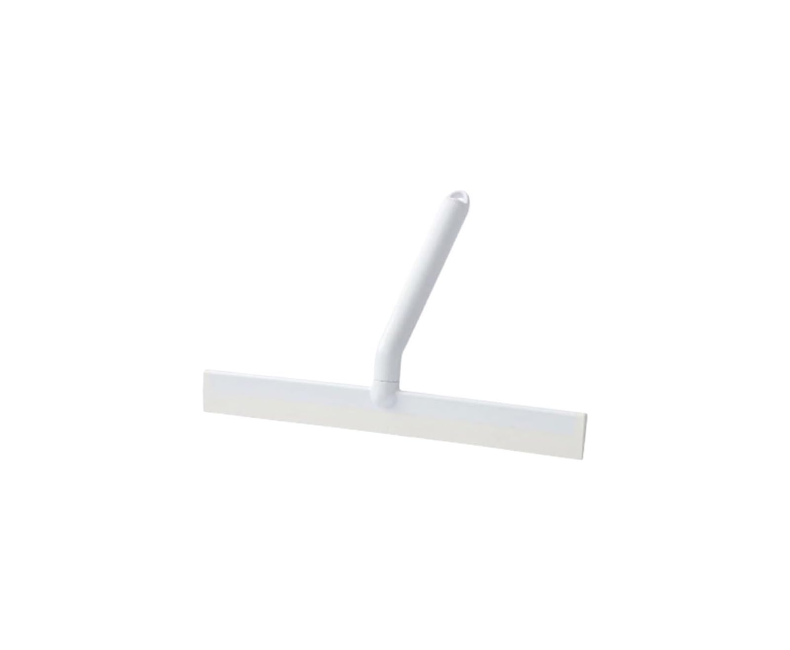 FGJsfhrDTU White Shower Squeegee with Hook for Glass Floor Window Wall