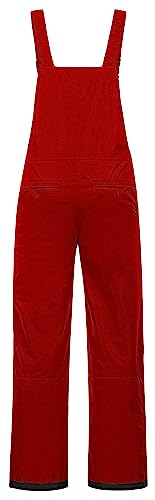 Image of CREATMO US Girl's Snow Bibs Kids Ski Pants Waterproof Insulated Winter Overalls