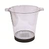 OUYIYE Acryl Ijsemmer Transparante Champagne Emmer Gastenkamer Plastic Ijsblokjesemmer Praktische Bar Bartending Tool, Geschikt voor Drankjes en Private Party