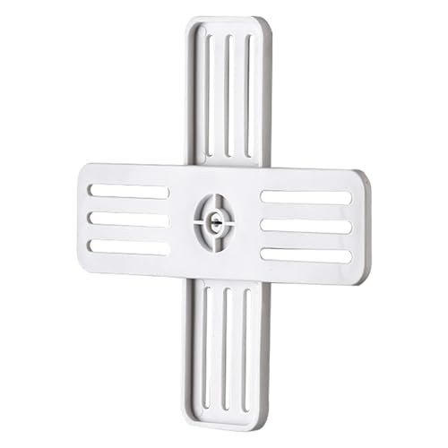 Soporte para enchufe con adhesivo giratorio 360°, soporte para regletas, soporte de montaje para regleta