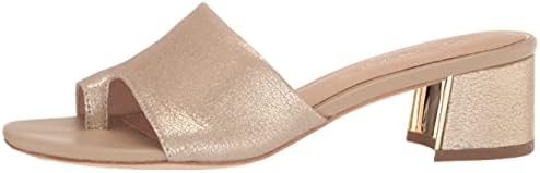 Donald Pliner Women's Melros Heeled Sandal, Platino, 8 | Image 7