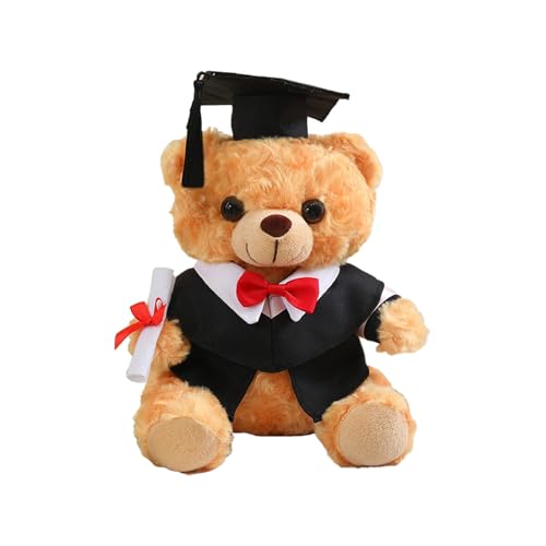 Peluche de graduación de 25 cm para celebrar el orgullo de graduarse