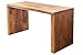 Produktbild DuNord Design Laptoptisch Schreibtisch Massiv JAKARTA100cm Palisander Sheesham Natur Holztisch Konsole