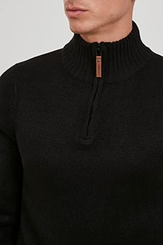 Maglione Uomo 11 Project PRTim Troyer - Lana Maglia Grossa Collo Alto Cerniera