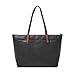 Fossil Women's Rachel Leather Tote Bag Purse Handbag, Black/Brown (Model: ZB7507001)