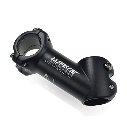 CYSKY 45 Grad Vorbau 31,8 90mm Fahrrad Lenker Vorbau Riser MTB Vorbau für Mountainbike, Rennrad, Die meisten Fahrrad, MTB, BMX (Aluminiumlegierung, Schwarz) Cover