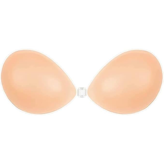 gretzomall Women Adhesive Bra Reusable Strapless Self Silicone Push-Up Invisible Sticky Bras for Backless & Off Shoulder Dress. Multicolour-picture-25