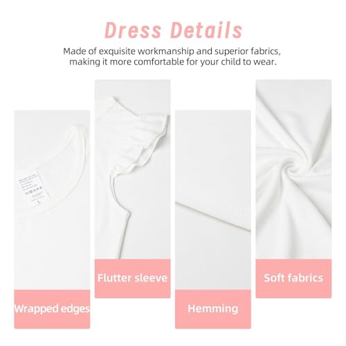 Augenstern Flutter Sleeve Nightgown Pajama Gown Eiffel-Tower-Paris Easy Pull-On Sleepwear Nightdress3