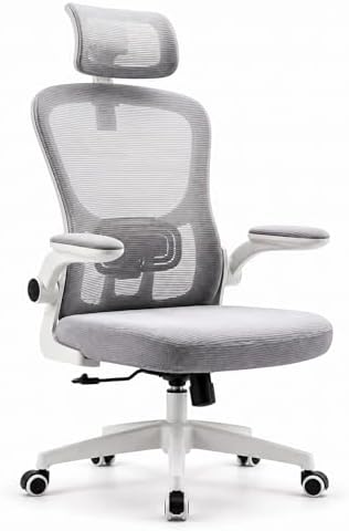 Cadeira de Escritório ComfortPro Ergonômica com Apoio Lombar Ajus...