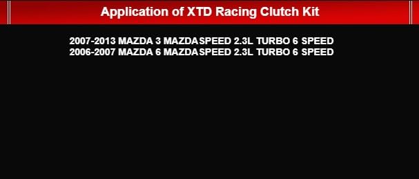 XTD Stage 2 Clutch Kit + Flywheel Compatible With 2007-2013 Mazda 3 Mazdaspeed 2006-2007 Mazda 6 Mazdaspeed 2.3L 4cyl Turbo - Image 6