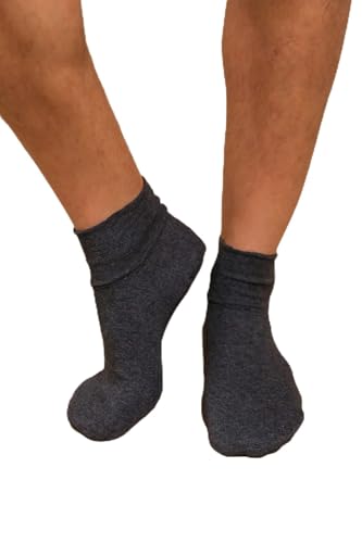 Image of Cottonique Latex-Free Adult Booties made from 100% Organic Cotton (2 pairs /pack)