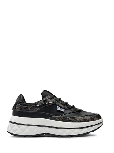 Baskets Noir GUESS FLTKYR FAL12 la basket basse tendance en taille 39