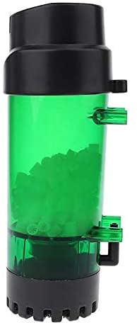 NICKI Filters & Accessories - Aquarium Fluidized Moving Bed Filter Bubble Bio Media Filter Fish Tank Sponge Filter With Sucker (S M)