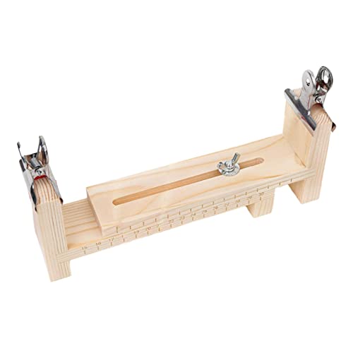 Naysku Wood Bracelet Jig, Wooden Jig Bracelet Maker, Adjustable Length Paracord Jig Bracelet Maker, Wristband Rope Knot Braided Fixing Tools, Wooden Frame-Paracord Braiding Weaving Craft Tool Kit