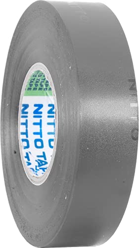 Nitto Denko PT21GRY PVC Electrical Tape, 20 Metre Length, Grey