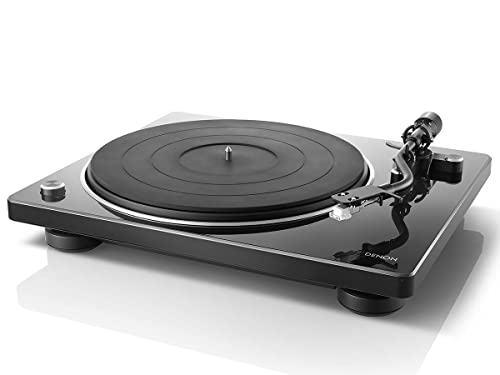 Denon DP-400 - Giradiscos, color negro