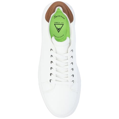 Vance Co. Men's Robby-wht-110 Sneaker4