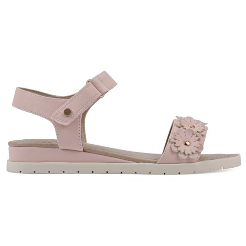 WHITE MOUNTAIN Kids Ease Floral Sandal3