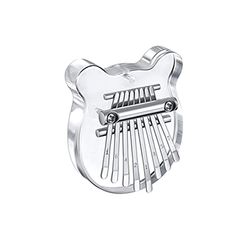 IUYQY Piano à pouce en acrylique Kalimba portable 8 touches – Mini piano Kalimba transparent – Instrument de musique… - Les Beatles, Paul McCartney, John Lennon, RIngo Starr, George Harrison IUYQY Piano à pouce en acrylique Kalimba portable 8 touches - Mini piano Kalimba transparent - Instrument de musique…