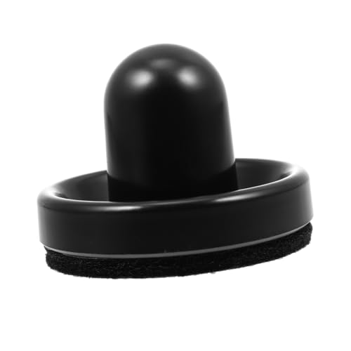 HEMOTON 1Set Air Hockey Paddle and Lint Indoor Game Accessory for Tabletop Air Hockey Includes Pusher and Thick Felt for Home and Arcade Use